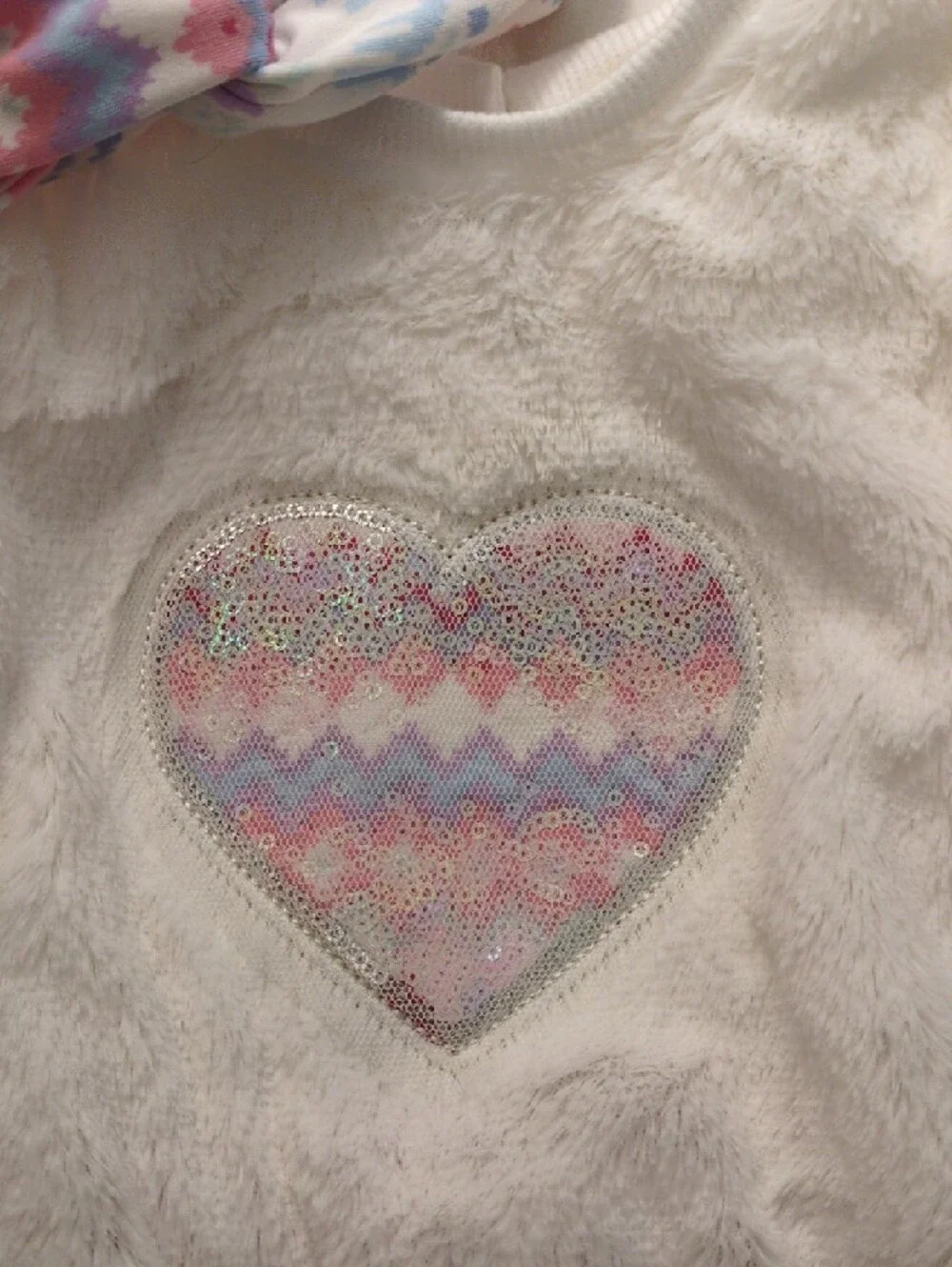 btween Pastel Fair Isle Pink & Blue Leggings Set, 6m - Picture 5 of 9
